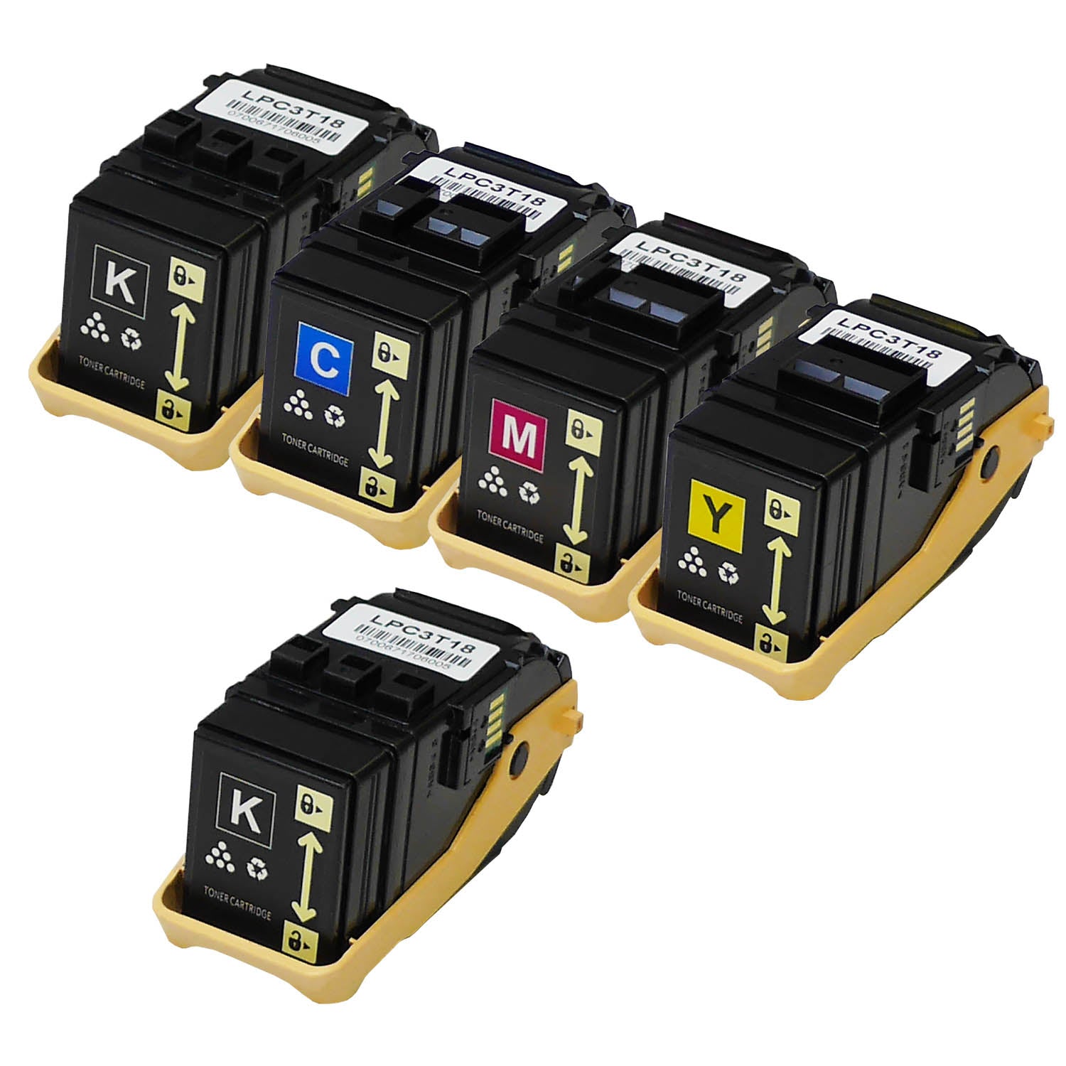 エプソン用 LPC3T18 リサイクルトナー 4色セット