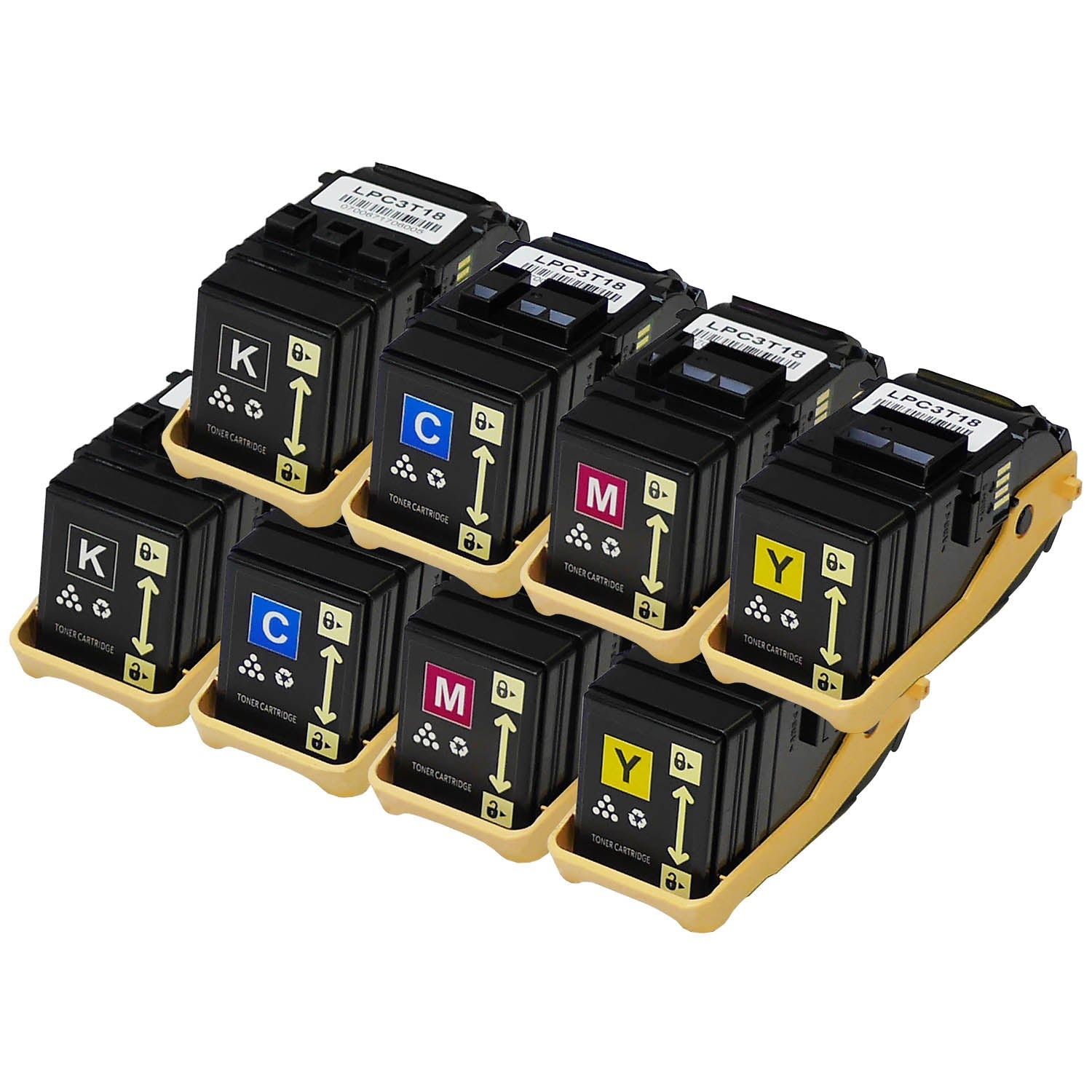 エプソン用 LPC3T18 リサイクルトナー 4色セット