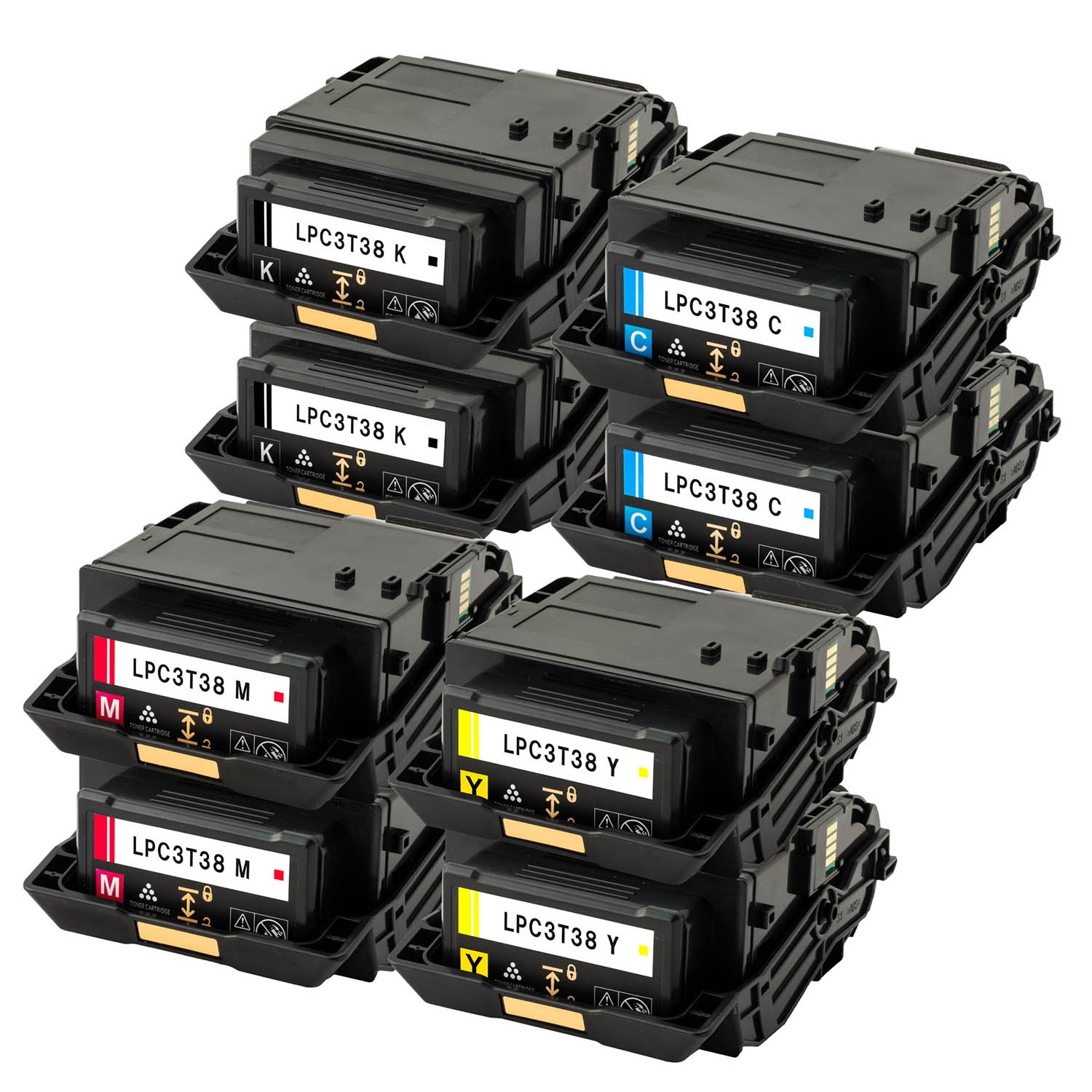 エプソン用 LPC3T38 互換トナー 4色セット Mサイズ