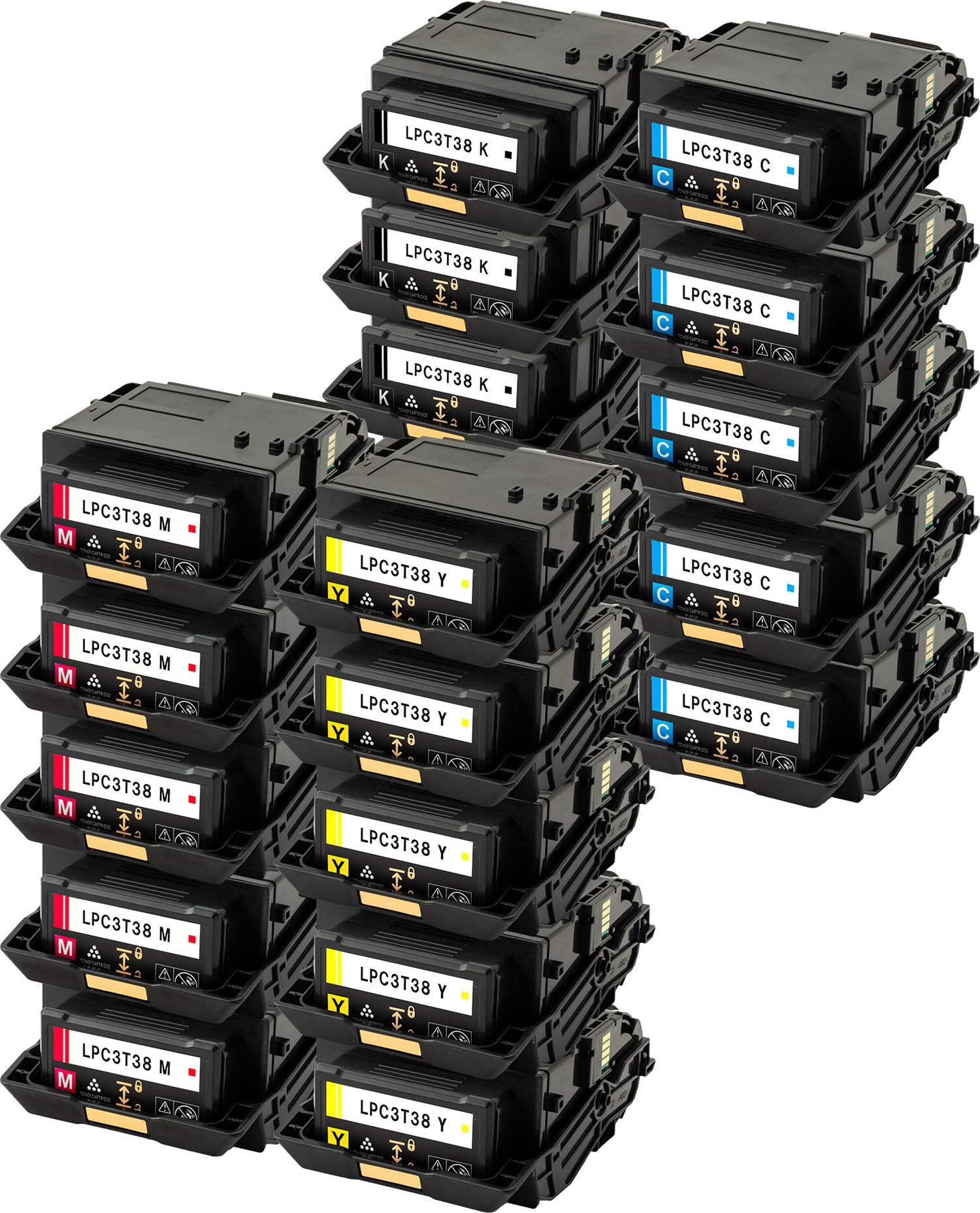 エプソン用 LPC3T38 互換トナー 4色セット Mサイズ