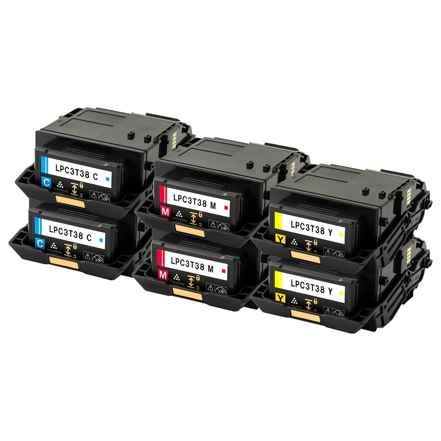 エプソン用 LPC3T38 互換トナー カラー3色 Mサイズ