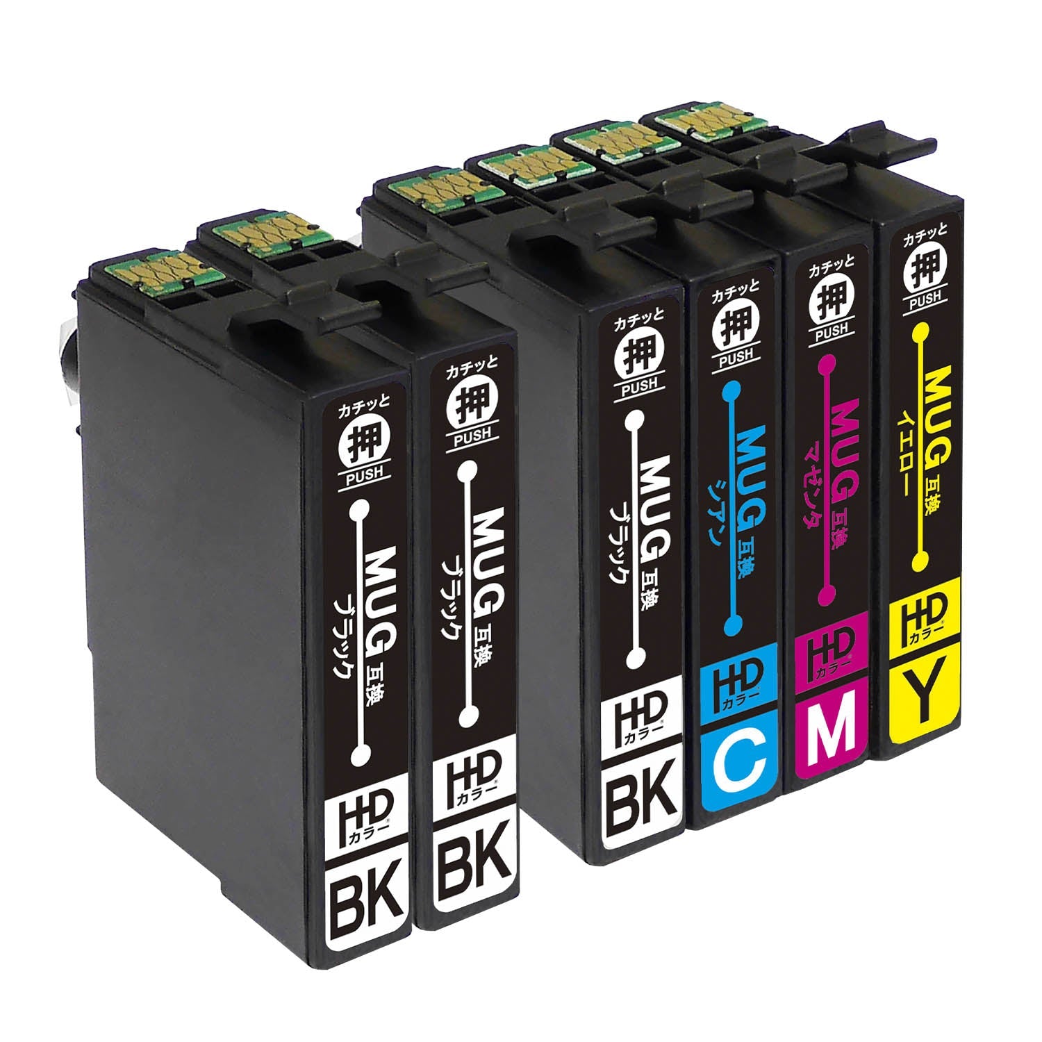 エプソン用 MUG-4CL (マグカップ) 互換インク 4色セット