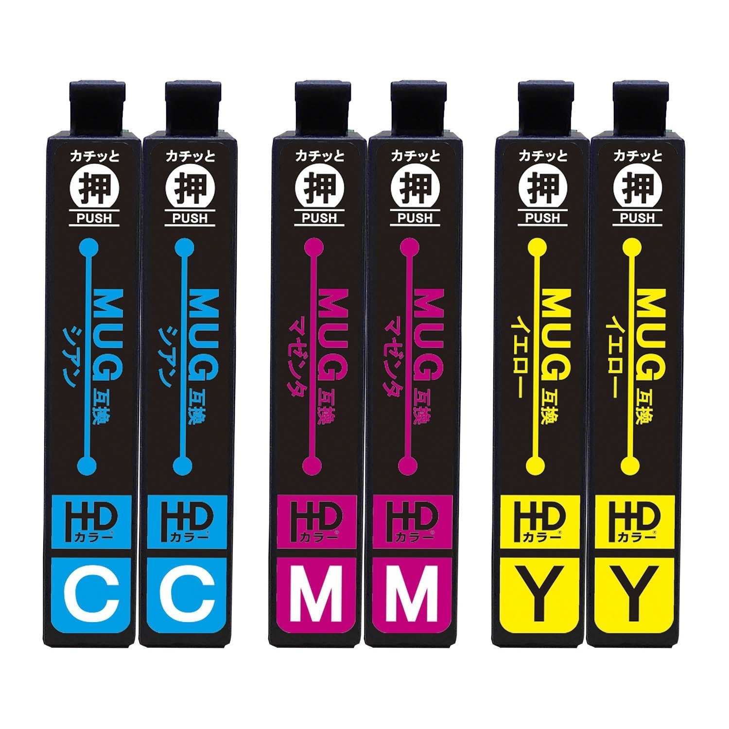 エプソン用 MUG (マグカップ) 互換インク カラー3色