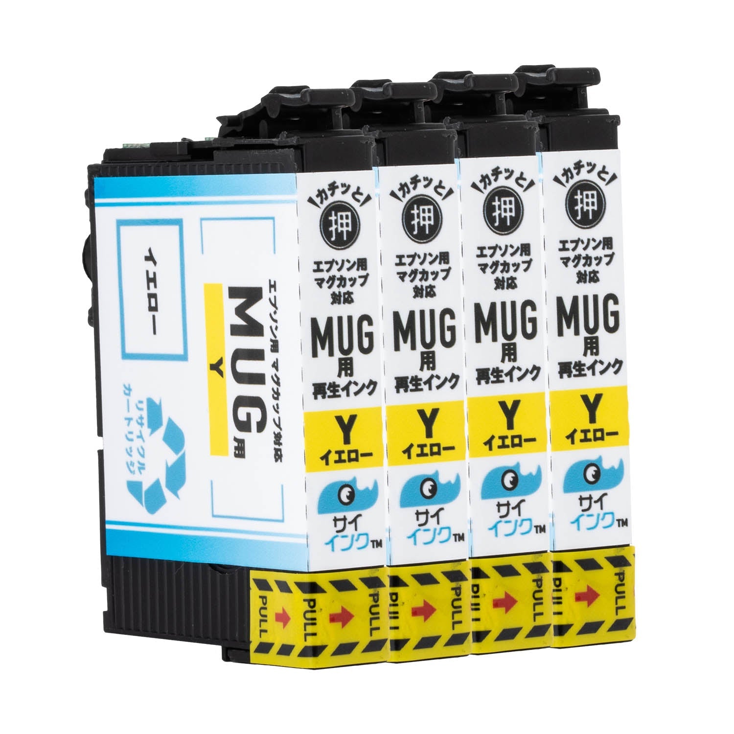 エプソン用 MUG-Y (マグカップ) リサイクルインク イエロー