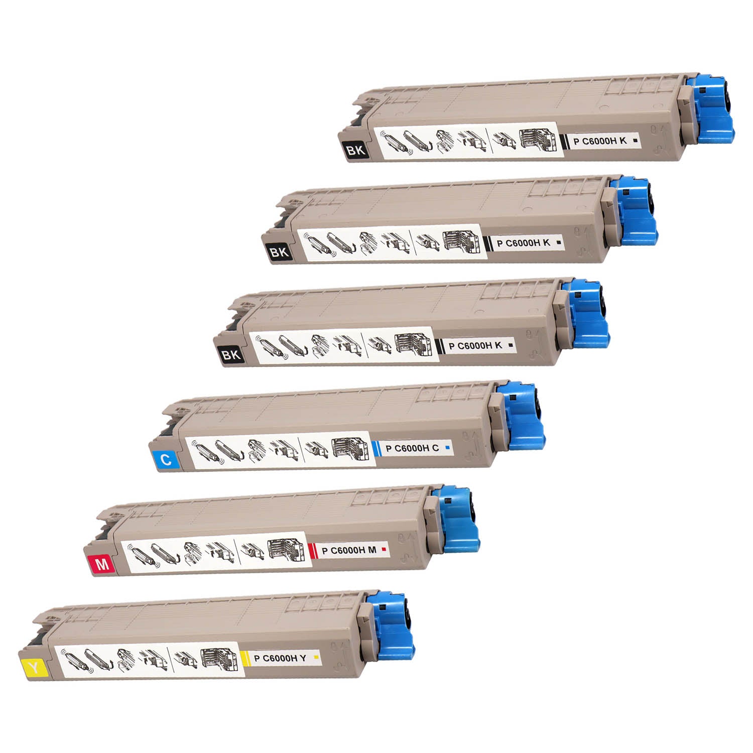 リコー用 P C6000H リサイクルトナー 4色セット 大容量