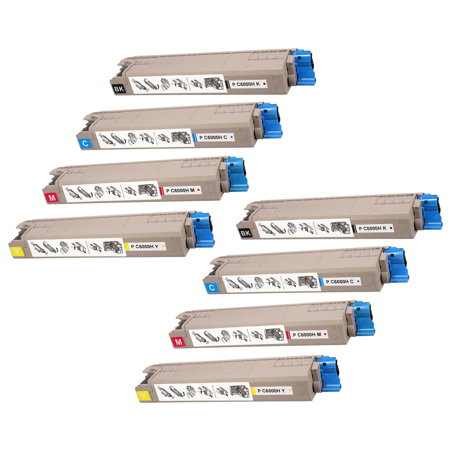 リコー用 P C6000H リサイクルトナー 4色セット 大容量