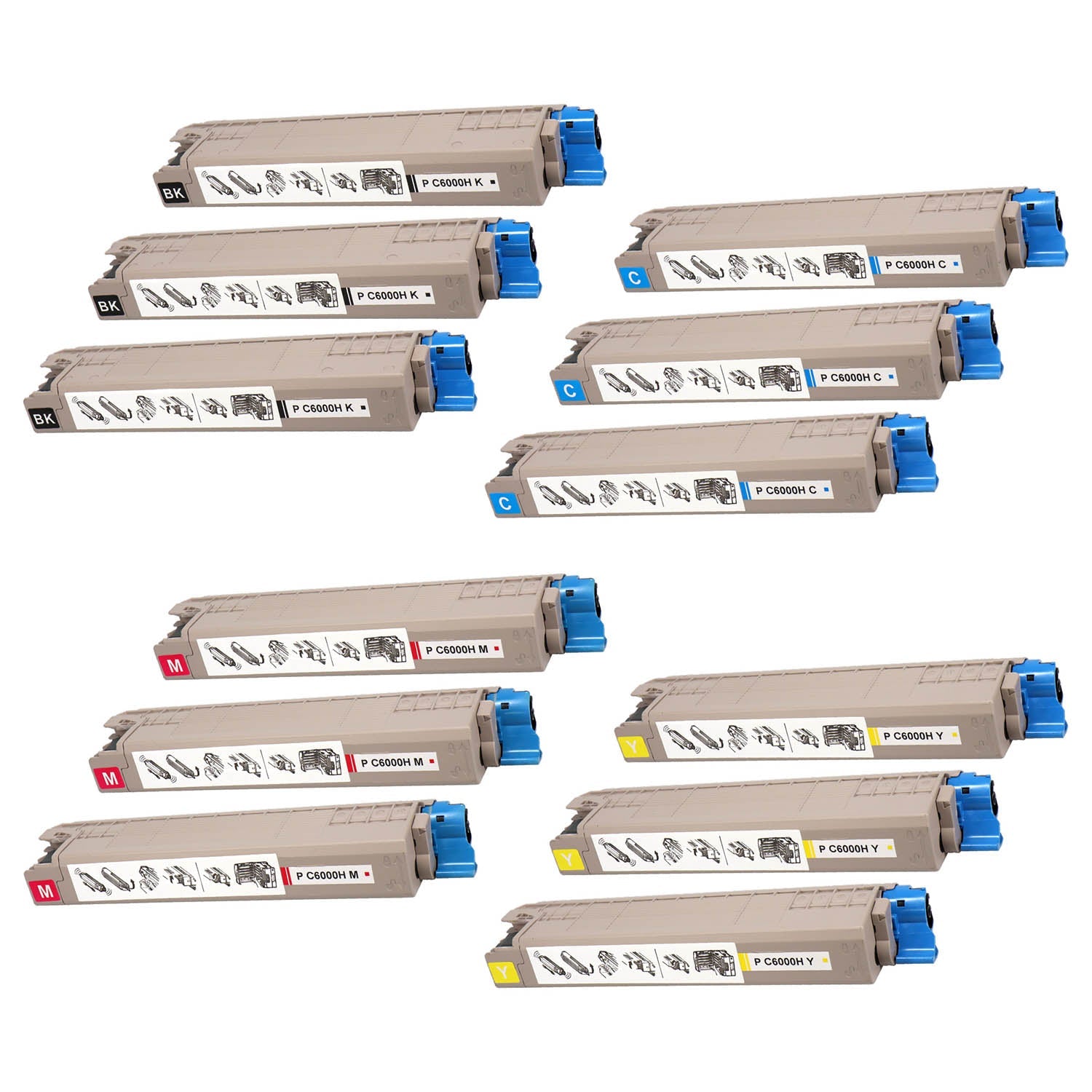 リコー用 P C6000H リサイクルトナー 4色セット 大容量