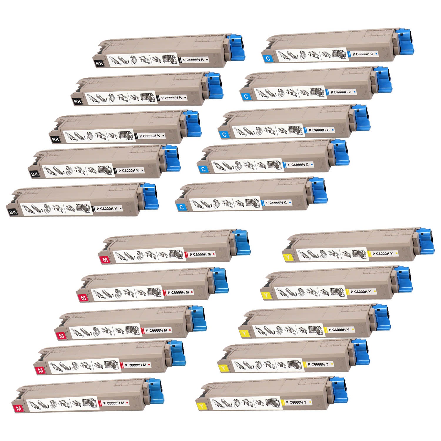 リコー用 P C6000H リサイクルトナー 4色セット 大容量