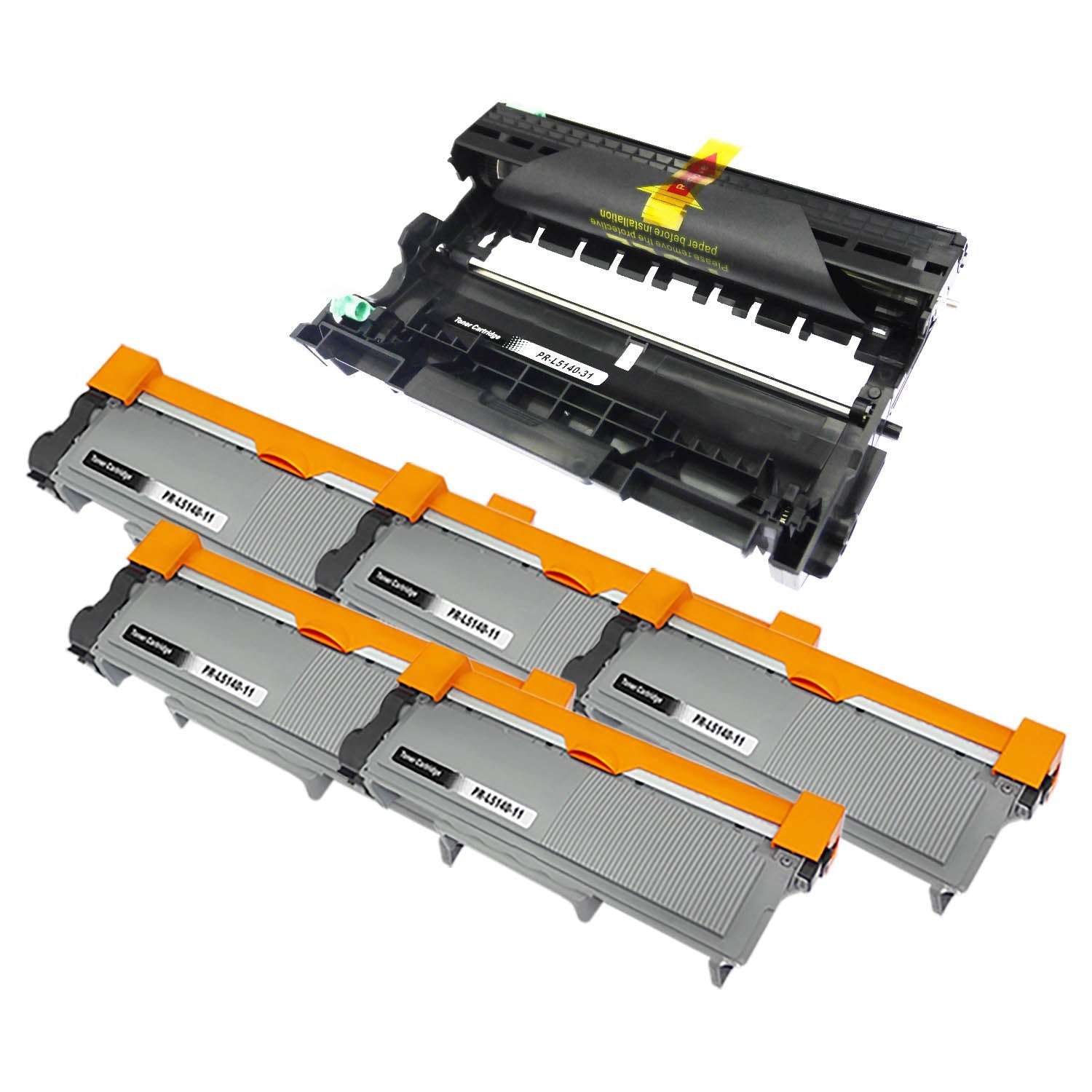 NEC用 PR-L5140-11 互換トナー ブラック×3+PR-L5140-31 互換ドラム