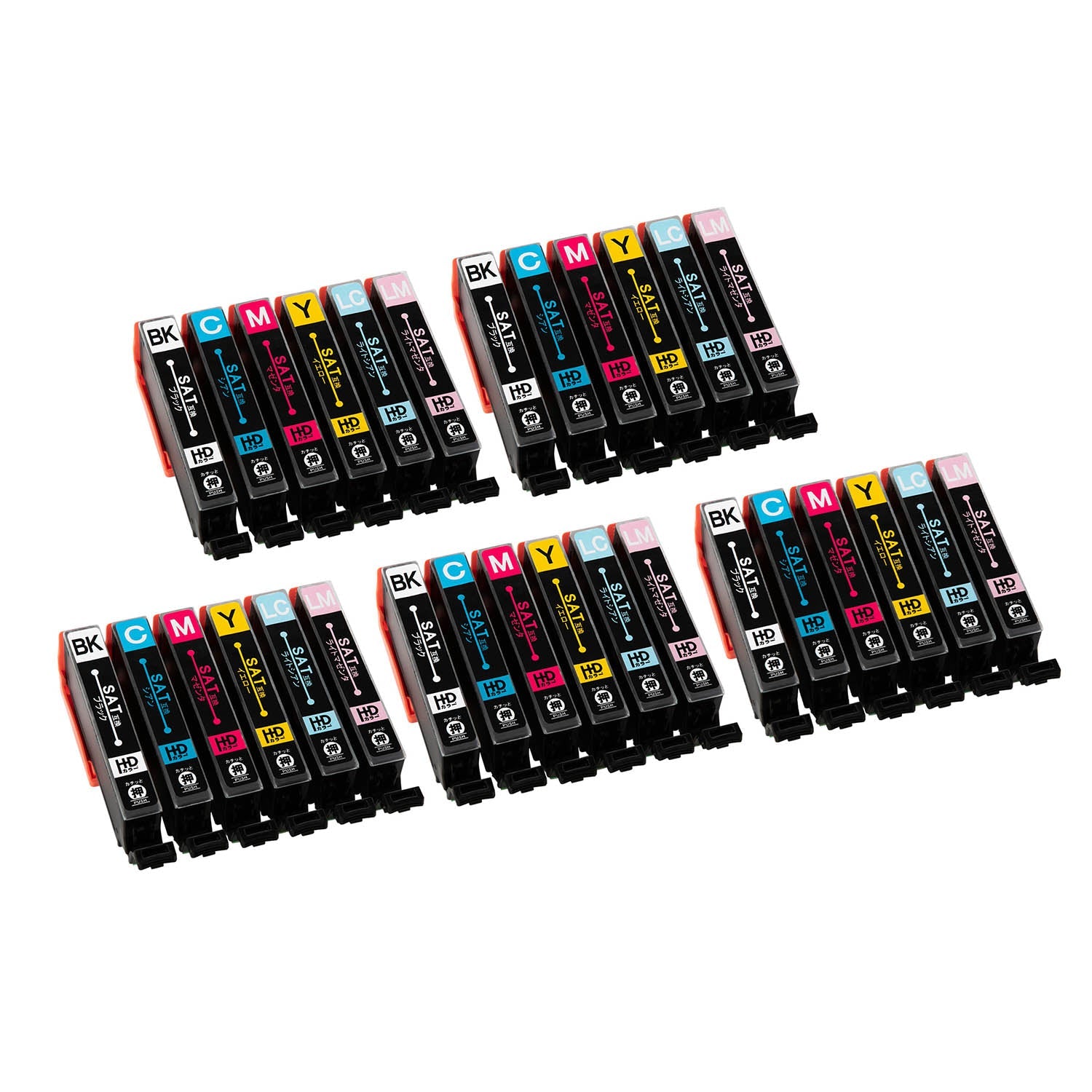 エプソン用 SAT-6CL (サツマイモ) 互換インク 6色セット