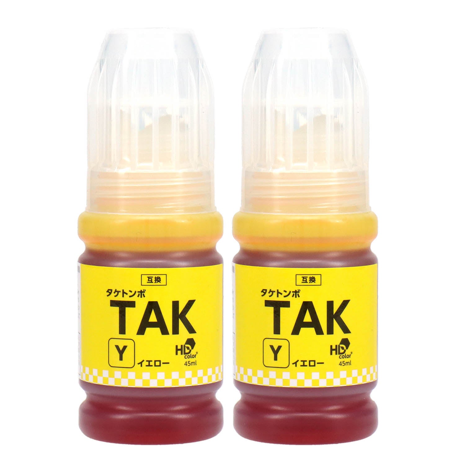 エプソン用 TAK-Y-L (タケトンボ) 互換インクボトル イエロー