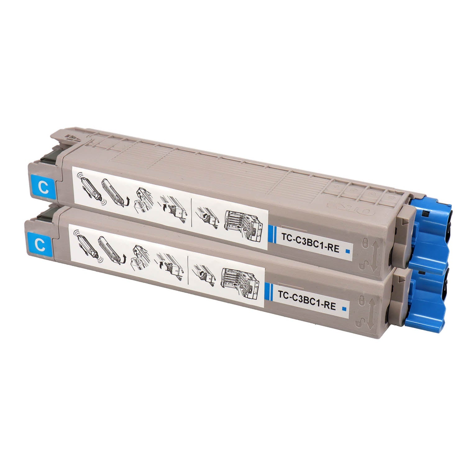 OKI用 TC-C3BC1 リサイクルトナー シアン