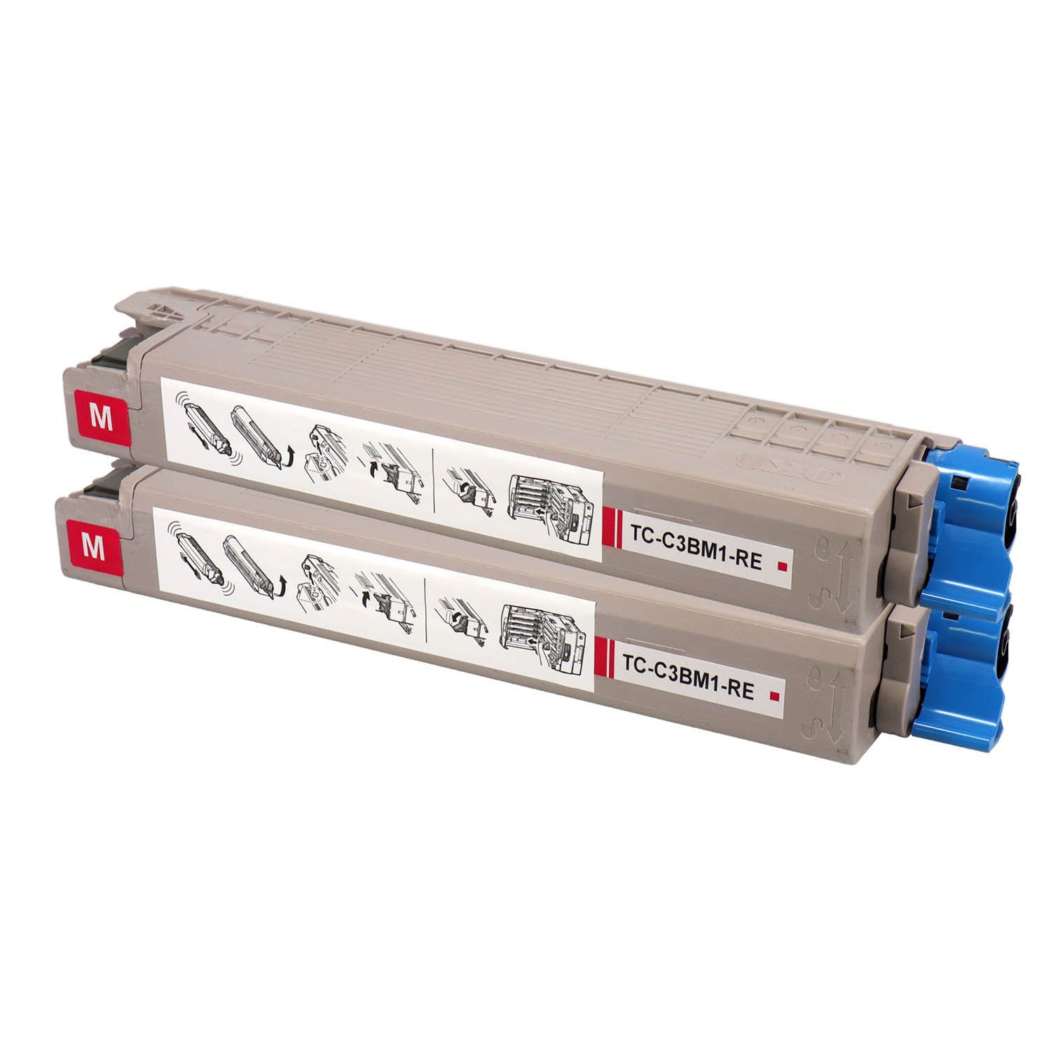 OKI用 TC-C3BM1 リサイクルトナー マゼンタ