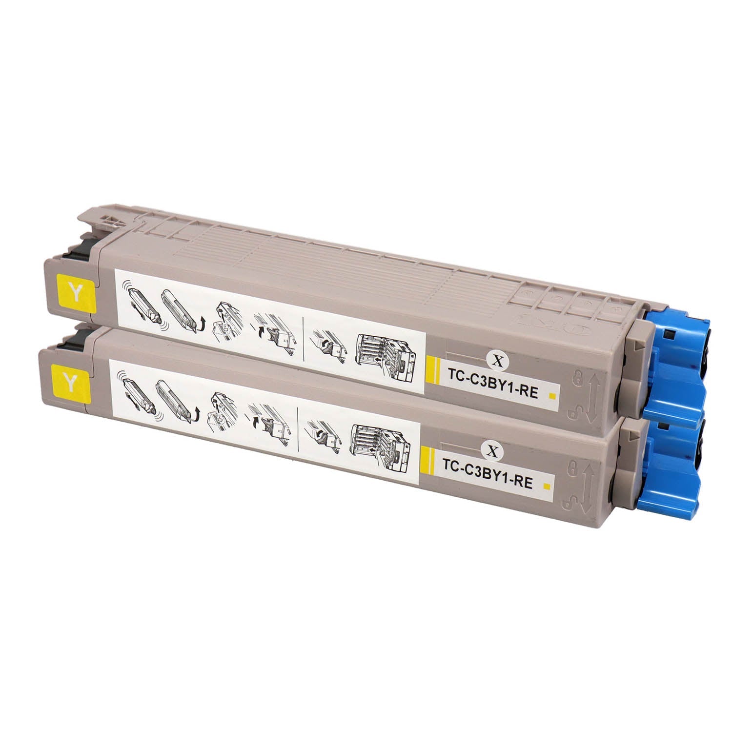 OKI用 TC-C3BY1 リサイクルトナー イエロー