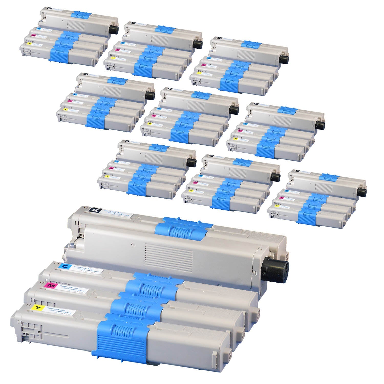 OKI用 TC-C4A2 リサイクルトナー 4色セット 大容量