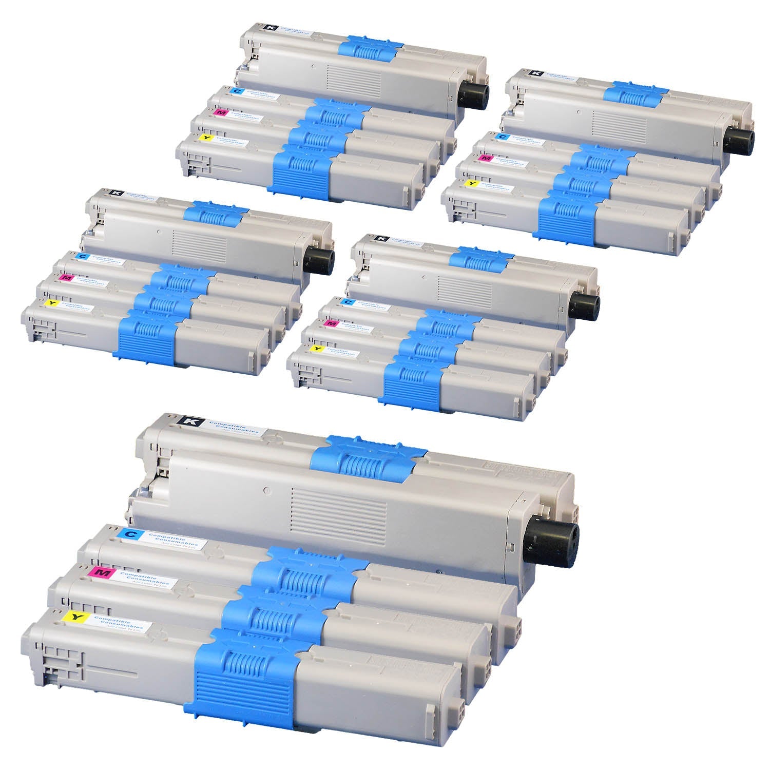 OKI用 TC-C4A2 リサイクルトナー 4色セット 大容量