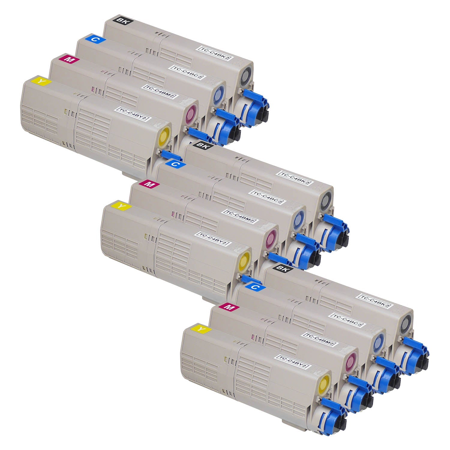 OKI用 TC-C4B2 互換トナー 4色セット 大容量