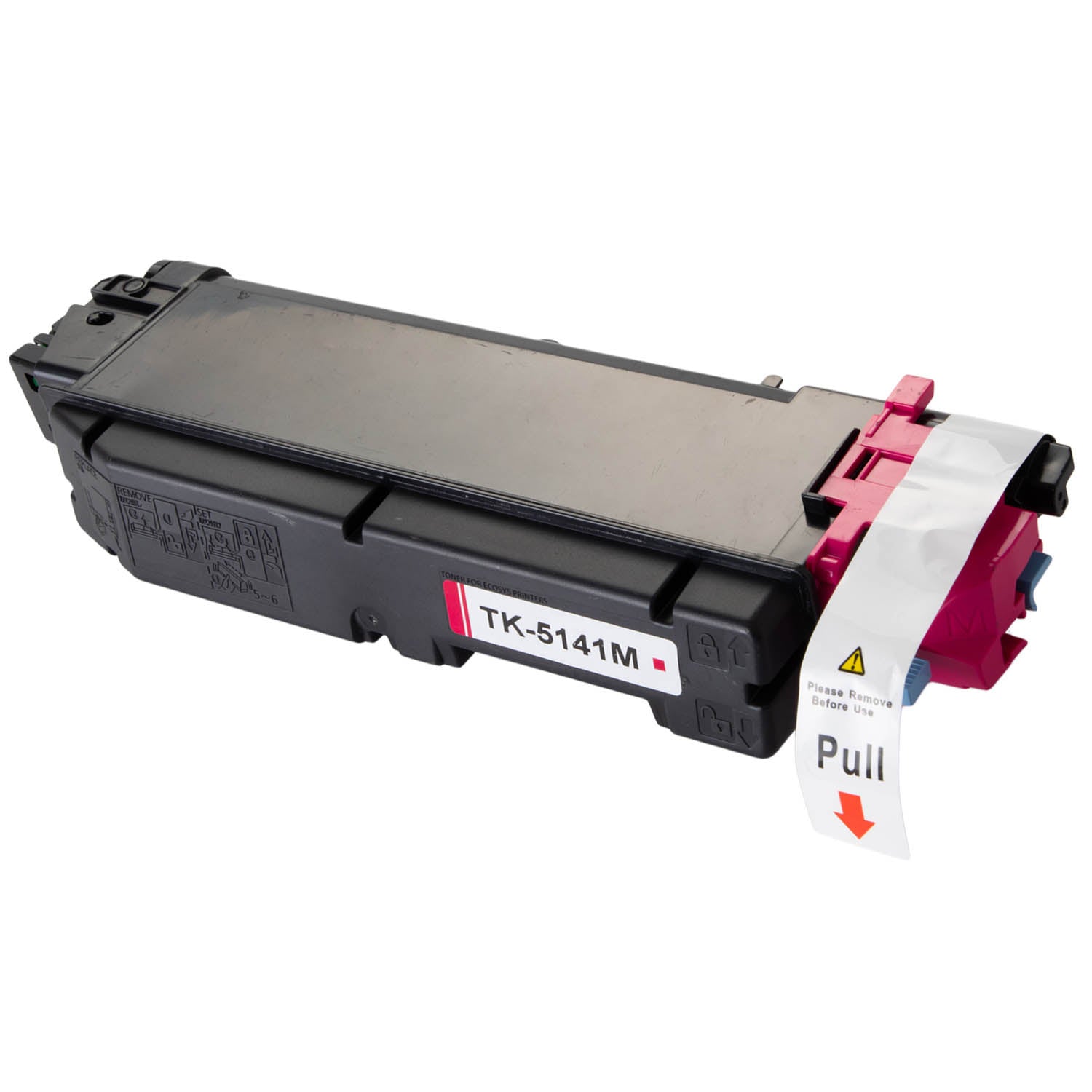 京セラ用 TK-5141 リサイクルトナー マゼンタ 廃トナーボックス付