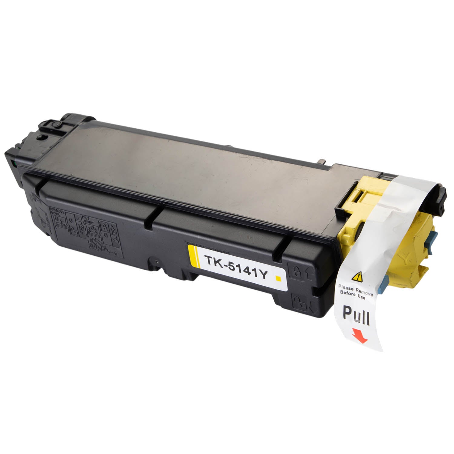 京セラ用 TK-5141 リサイクルトナー イエロー 廃トナーボックス付