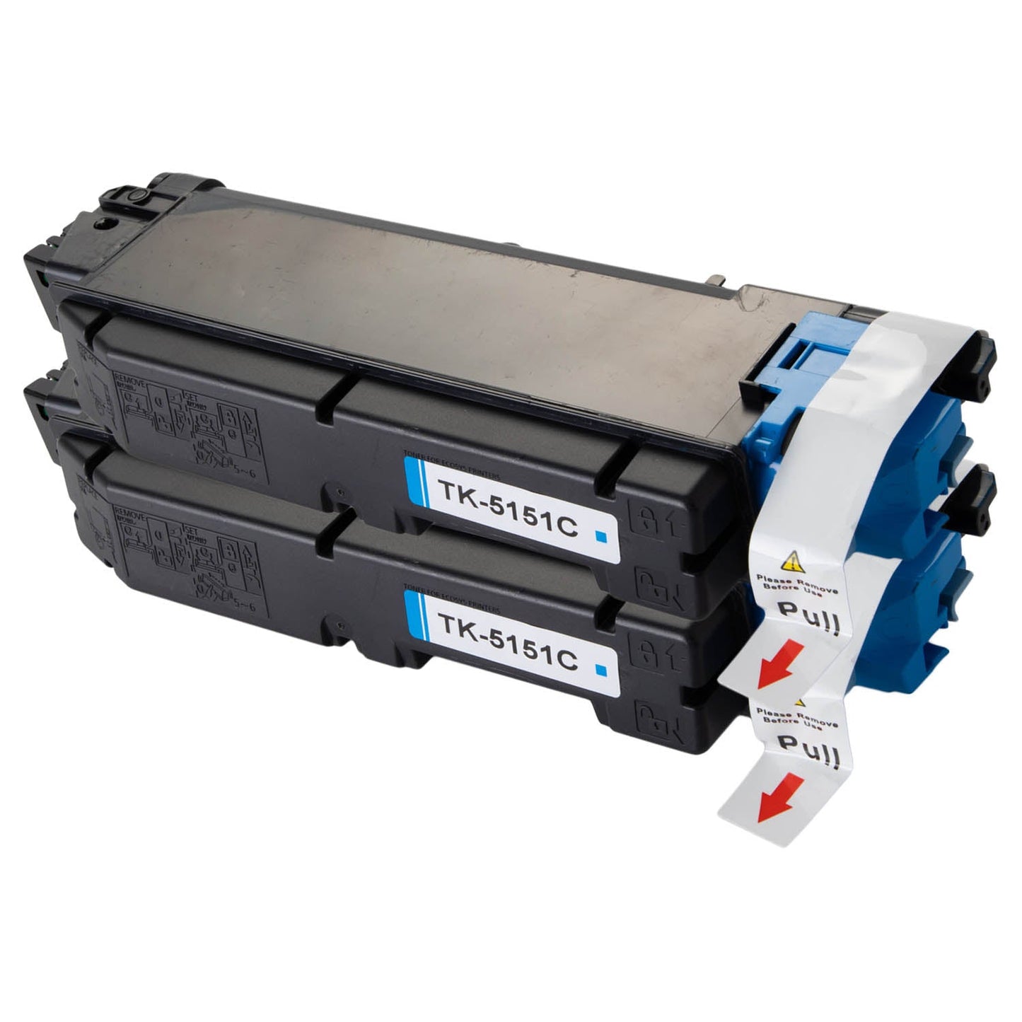 京セラ用 TK-5151 リサイクルトナー シアン 廃トナーボックス付