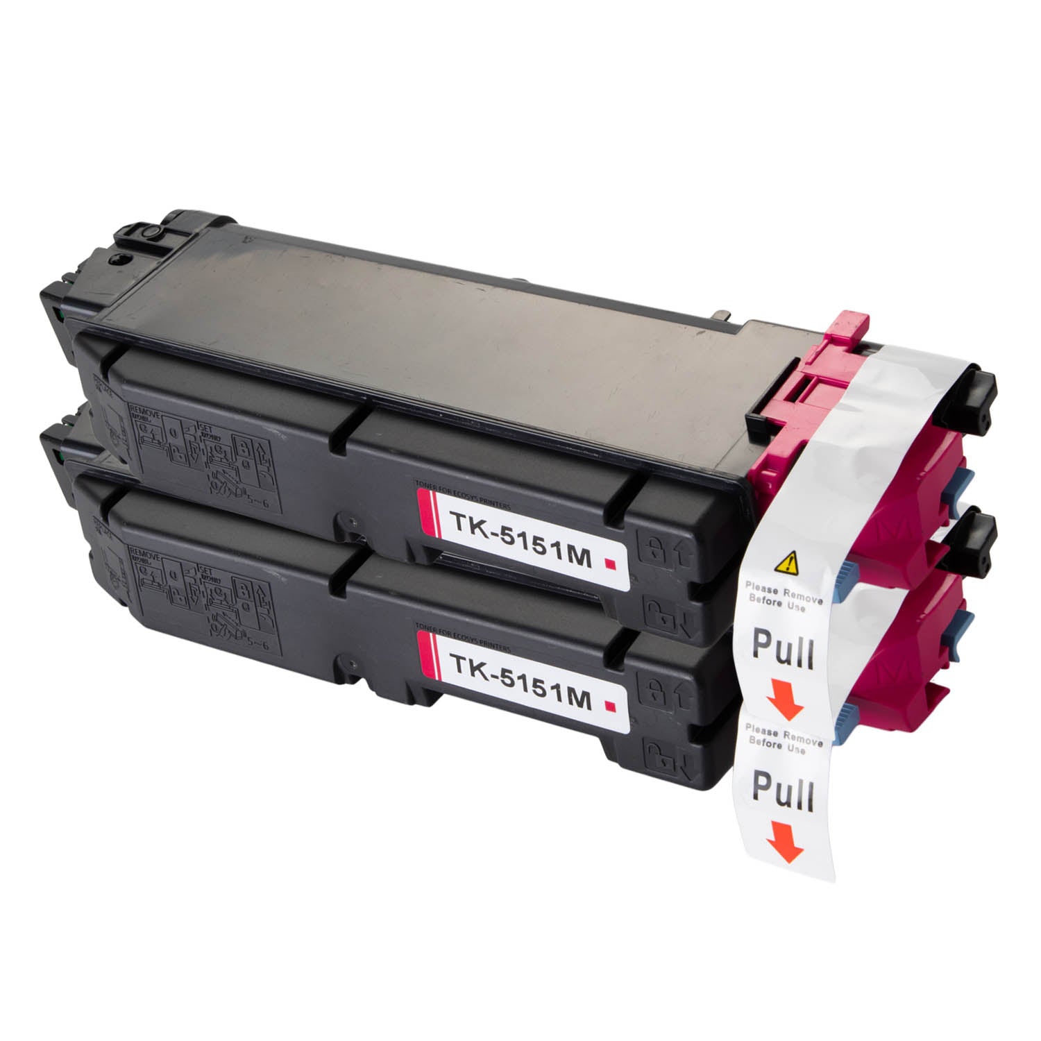 京セラ用 TK-5151 リサイクルトナー マゼンタ 廃トナーボックス付