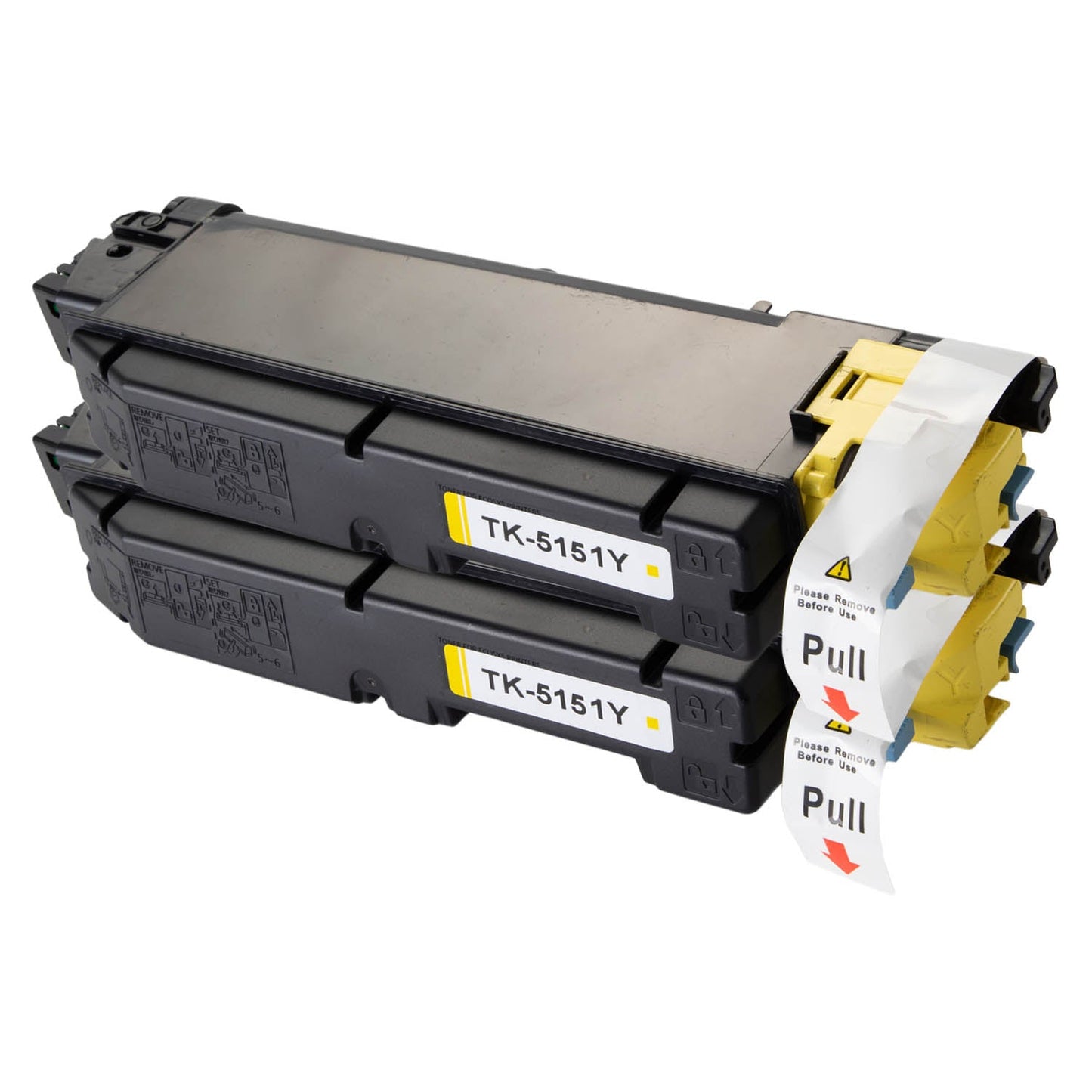 京セラ用 TK-5151 リサイクルトナー イエロー 廃トナーボックス付