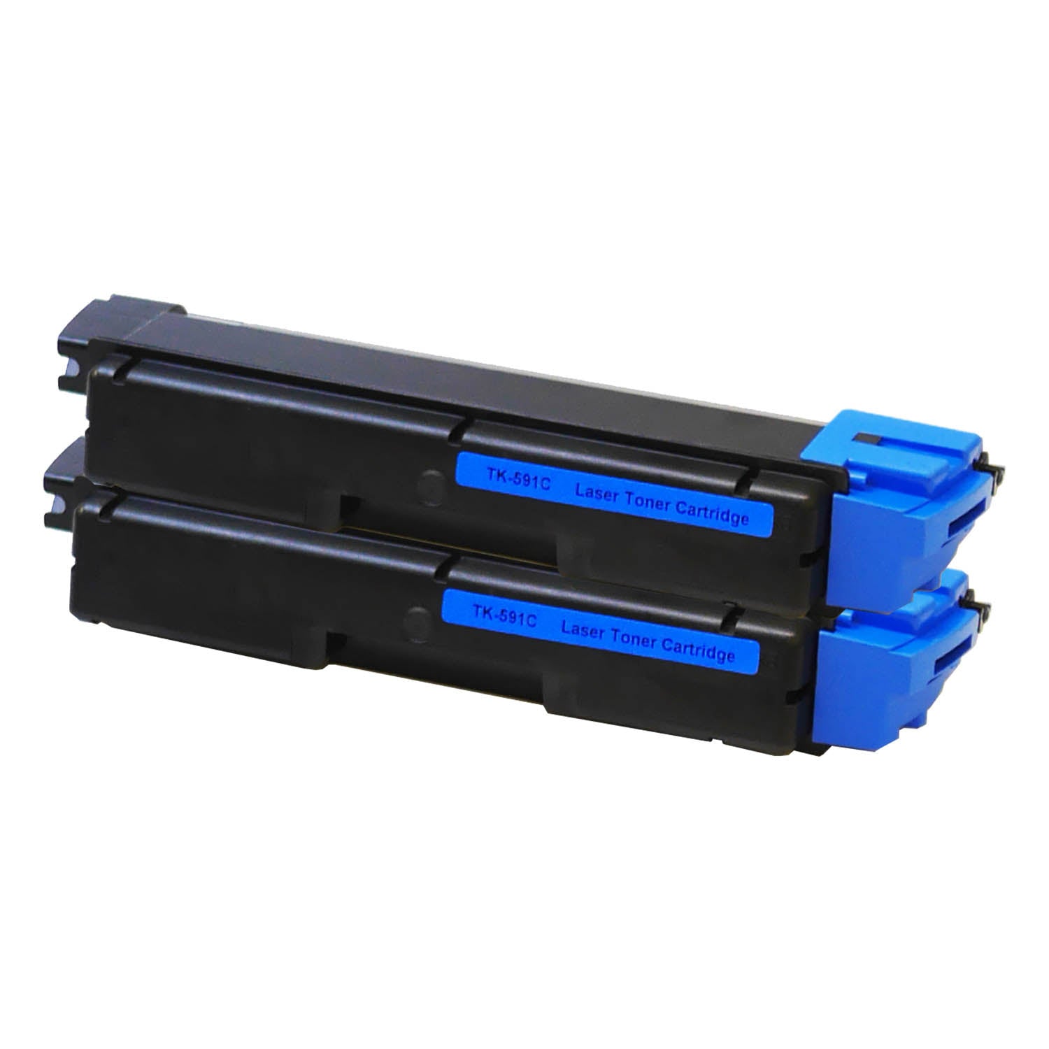 京セラ用 TK-591 リサイクルトナー シアン 廃トナーボックス付