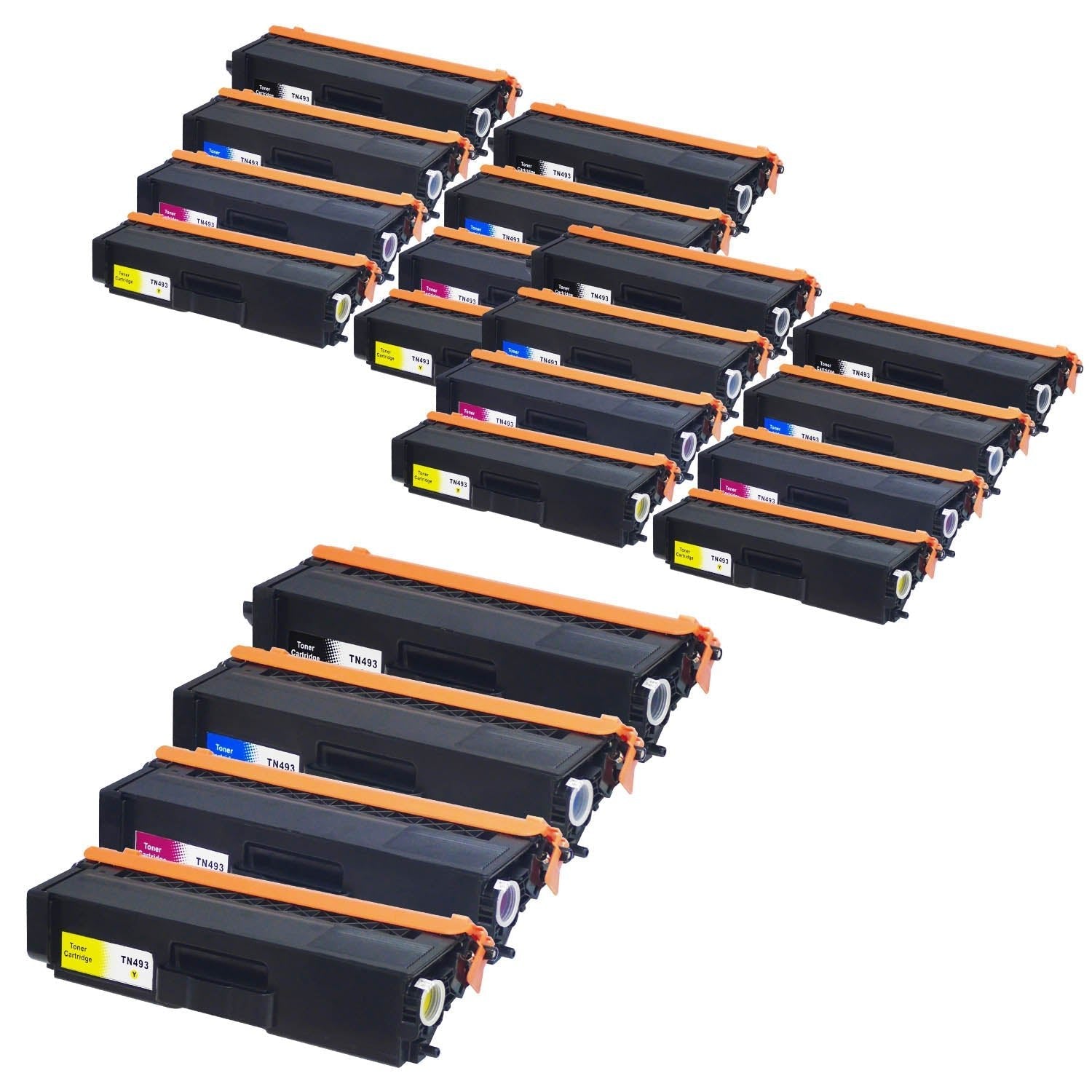 ブラザー用 TN-493 互換トナー 4色セット