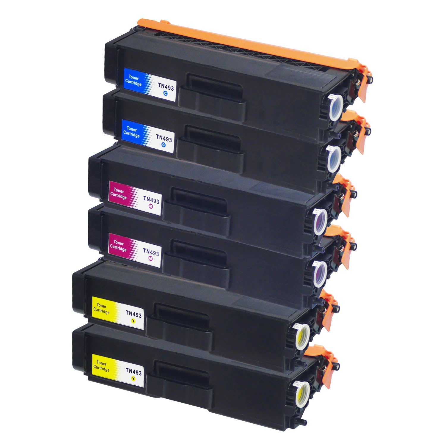 ブラザー用 TN-493 互換トナー カラー3色