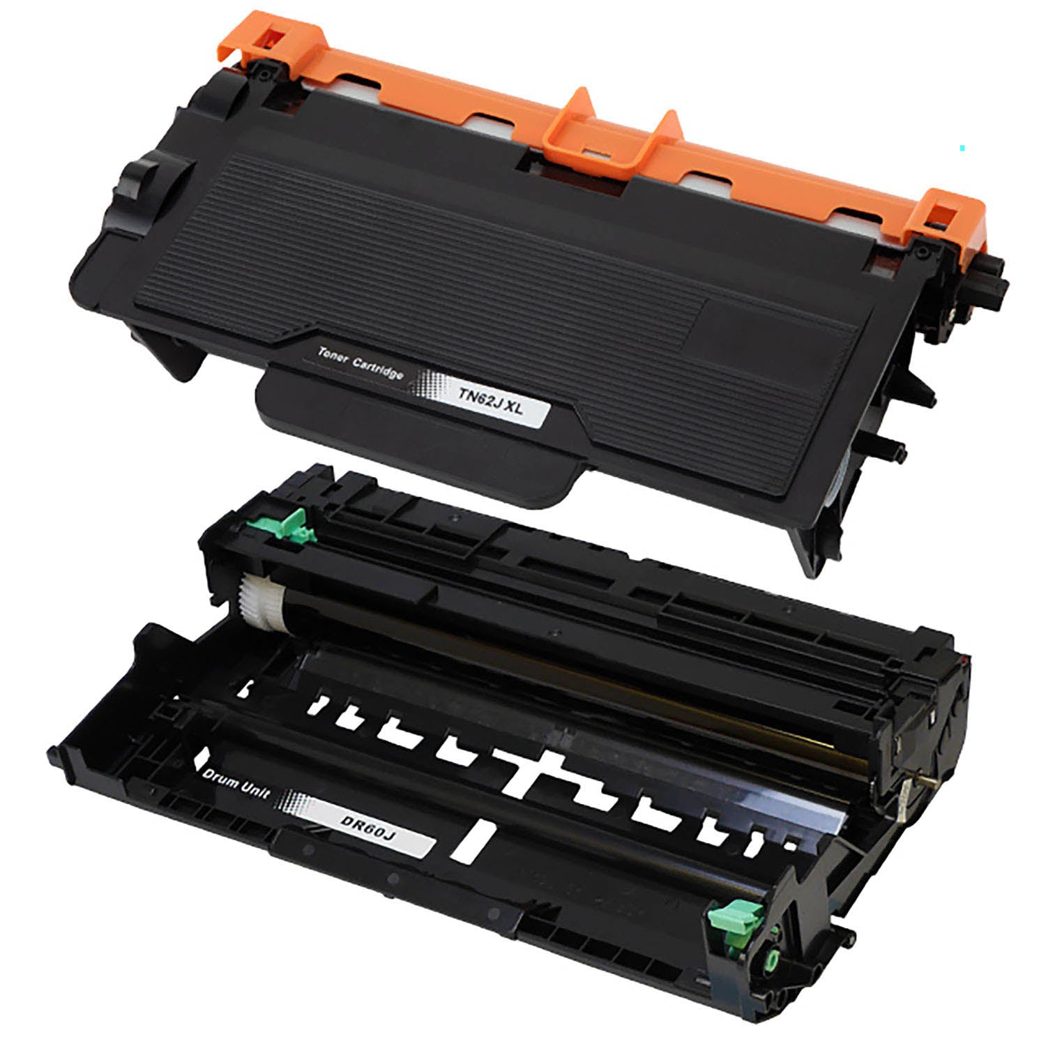ブラザー用 TN-62JXL 互換トナー+DR-60J 互換ドラム