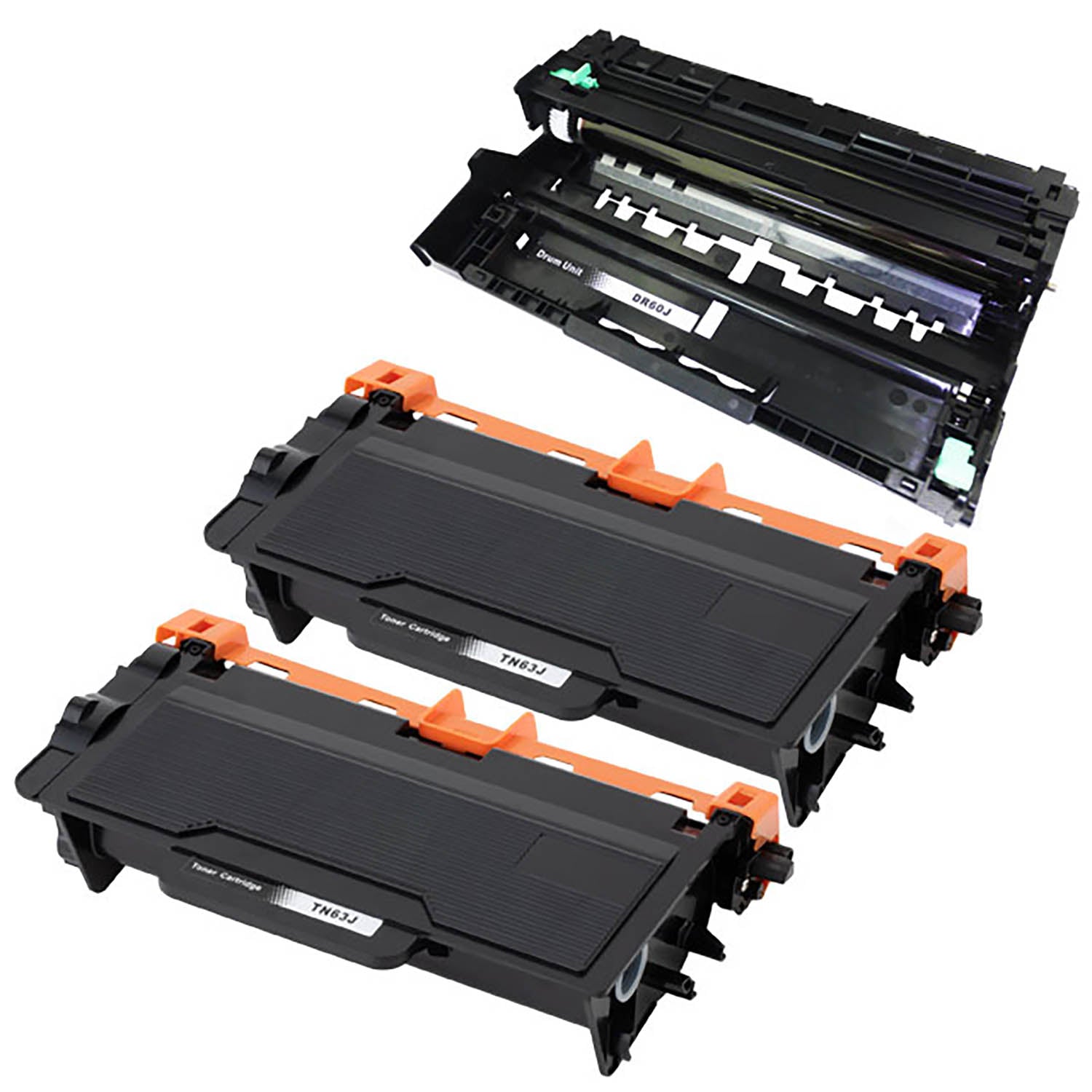 ブラザー用 TN-63J 互換トナー+DR-60J 互換ドラム