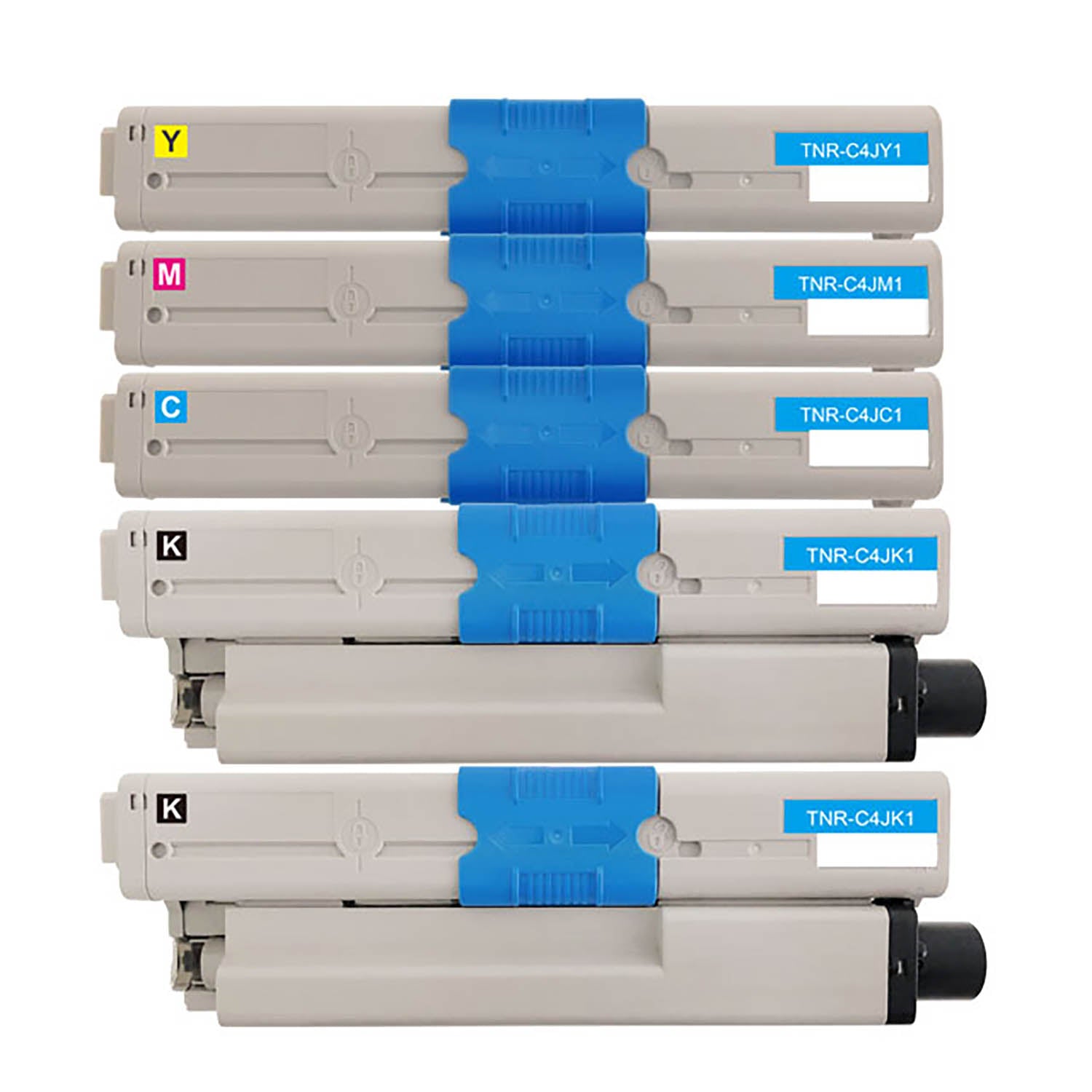 OKI用 TNR-C4J リサイクルトナー 4色セット