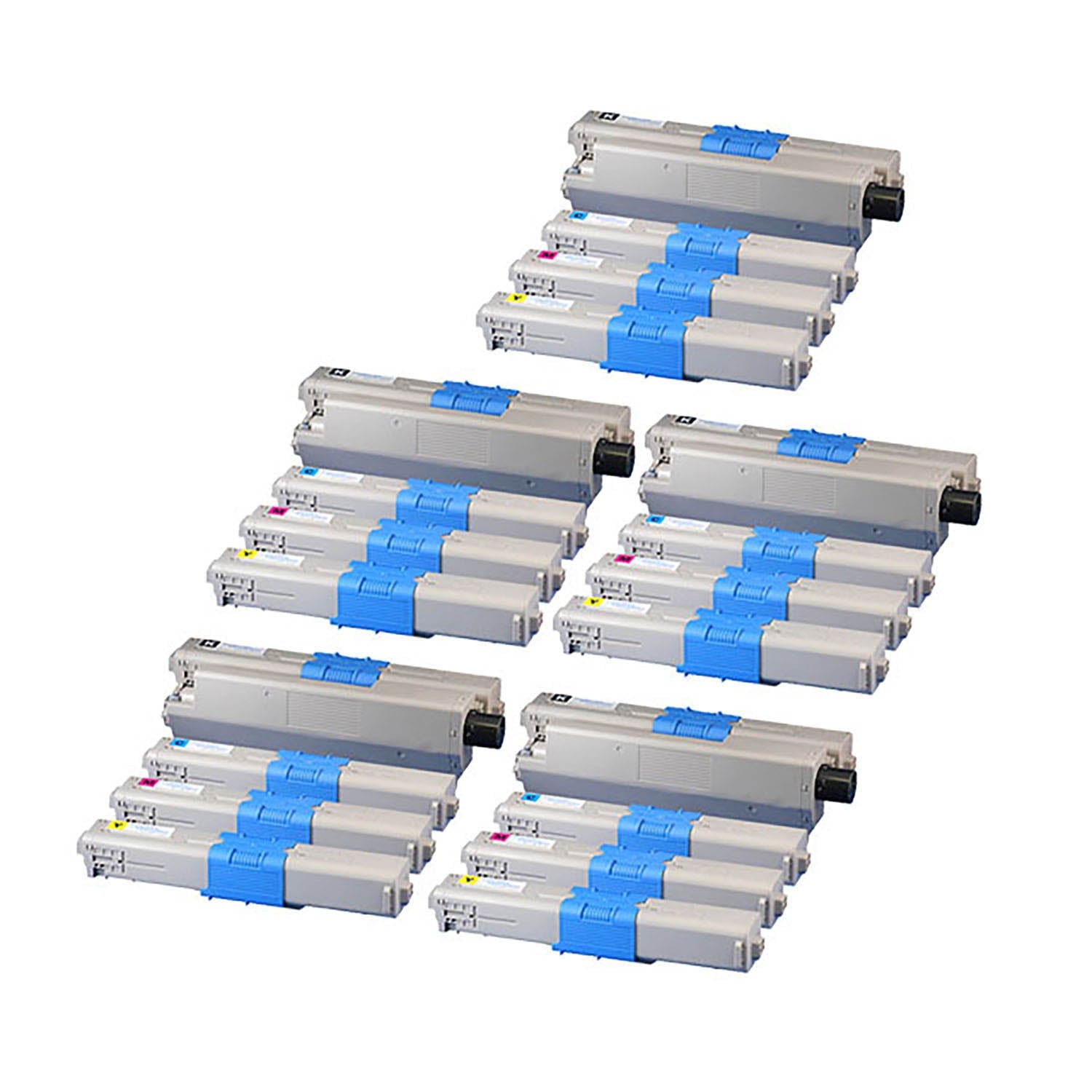 OKI用 TNR-C4K1 リサイクルトナー 4色セット