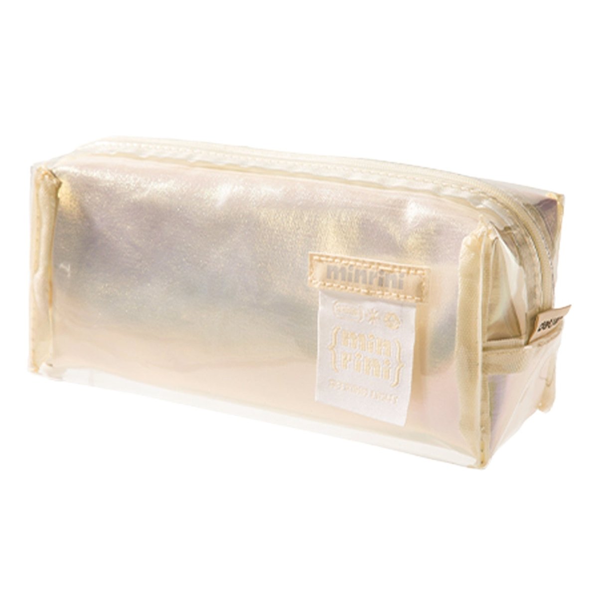 クリアペンケース　BC395　ベージュ