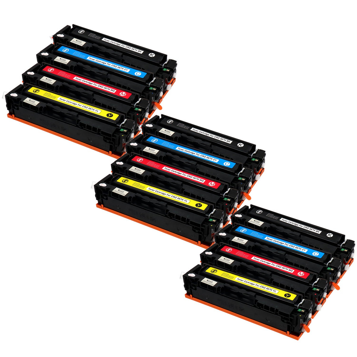 キヤノン用 CRG-067H 互換トナー 4色セット 大容量 – インクのチップス本店