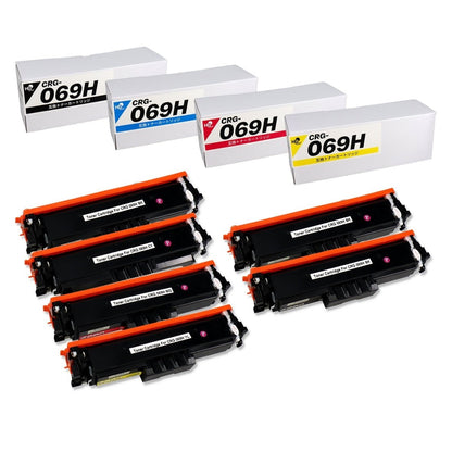 キヤノン用 CRG - 069H 互換トナー 6本選べるセット 大容量