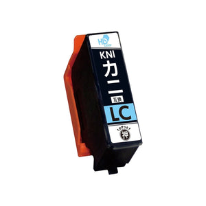 エプソン用 KNI-LC-L (カニ)  互換インク ライトシアン 増量版