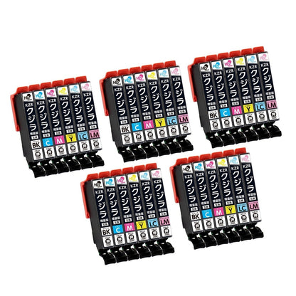 エプソン用 KZR - 6CL - L （クジラ）互換インク 6色セット 増量版