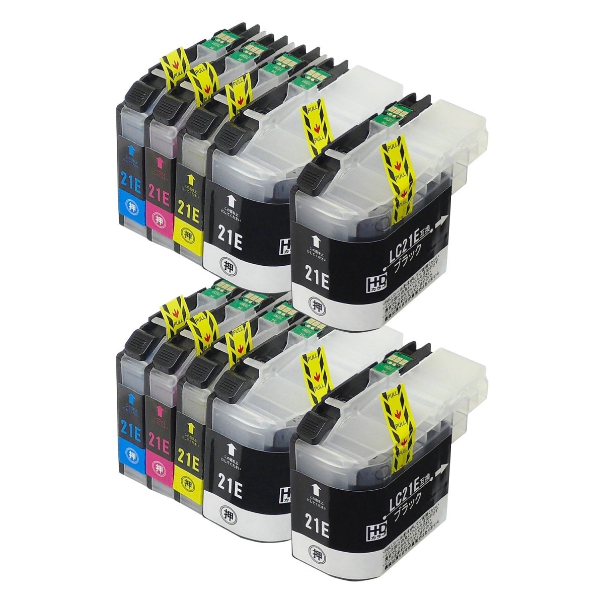 ブラザー用 LC21E - 4PK 互換インク 4色セット