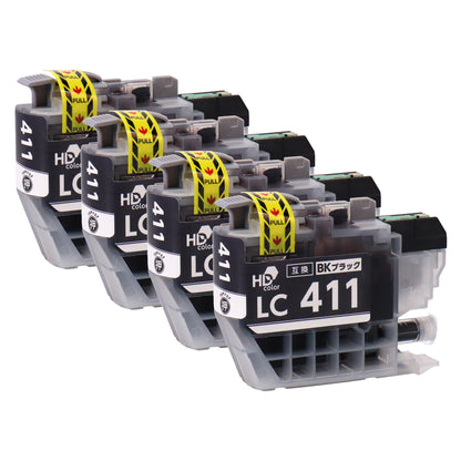 ブラザー用 LC411BK 互換インク ブラック