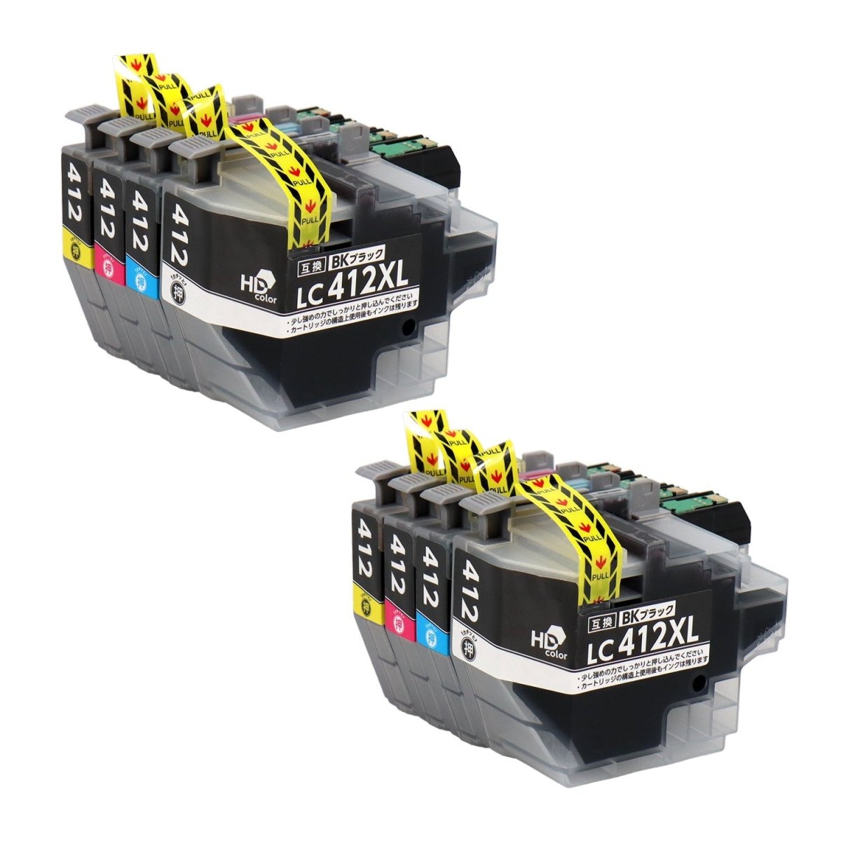 LC412XL-4PK 互換インク 4色セット 大容量