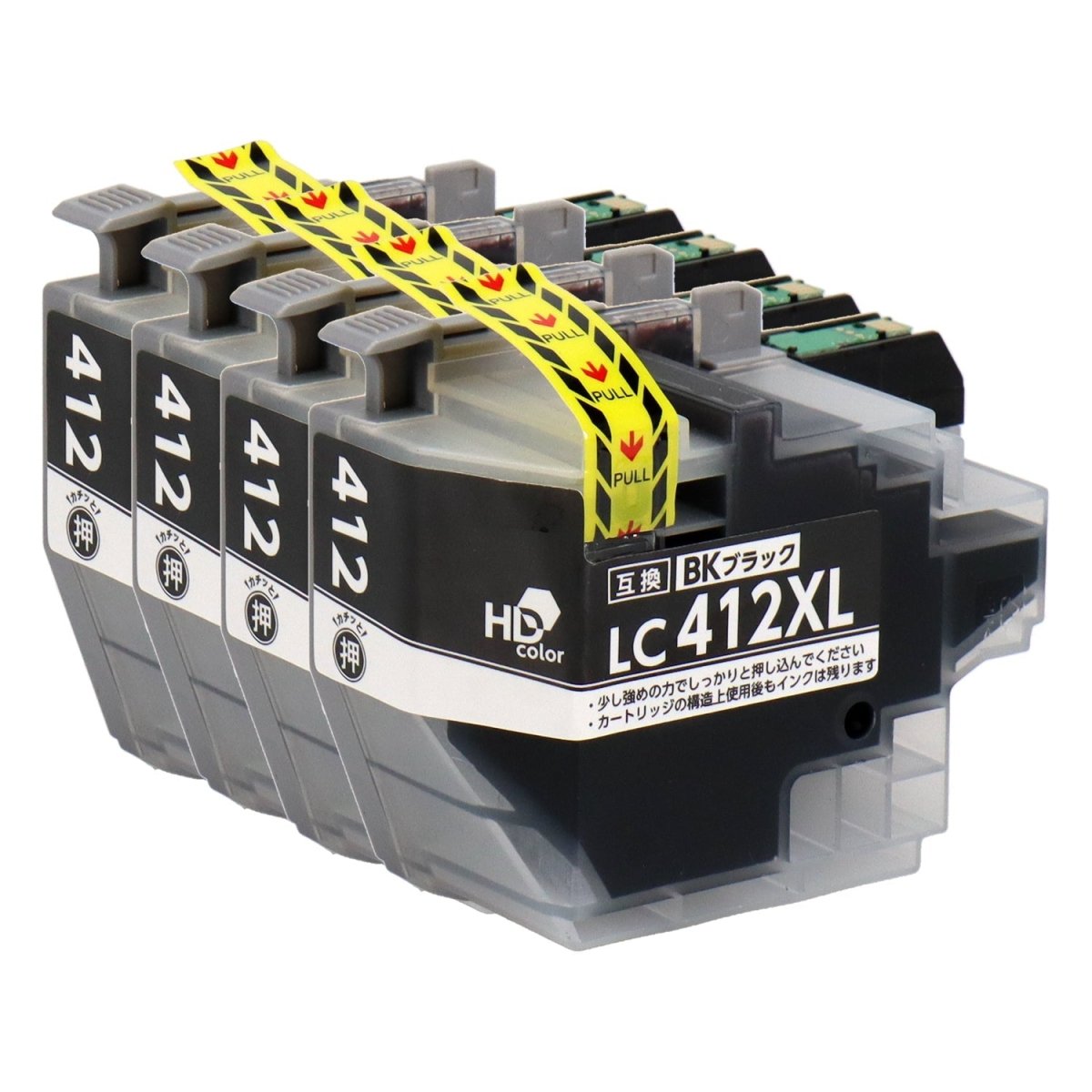 ブラザー用 LC412XLBK 互換インク ブラック 大容量