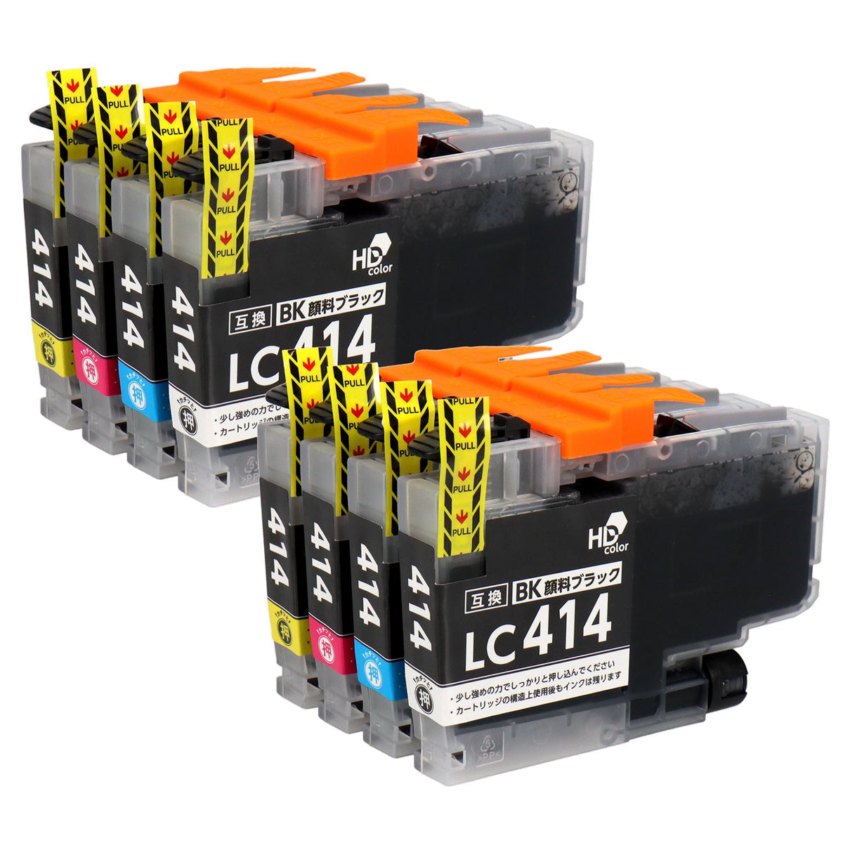 ブラザー用 LC414-4PK 互換インク 4色セット シリアルなし – インクの 