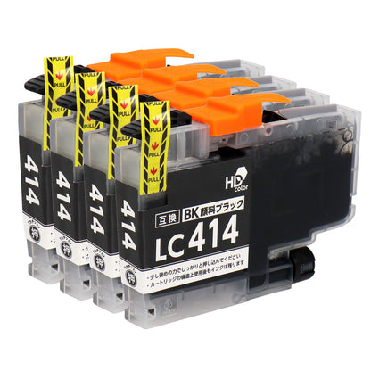 ブラザー用 LC414BK 互換インク 顔料ブラック シリアルなし