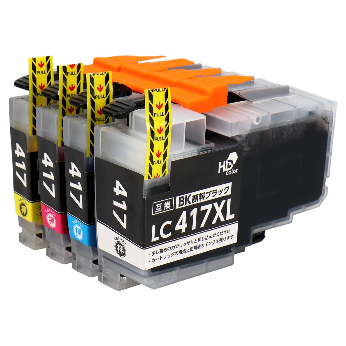 ブラザー用 LC417XL-4PK 互換インク 4色セット 大容量 顔料 – インクの 