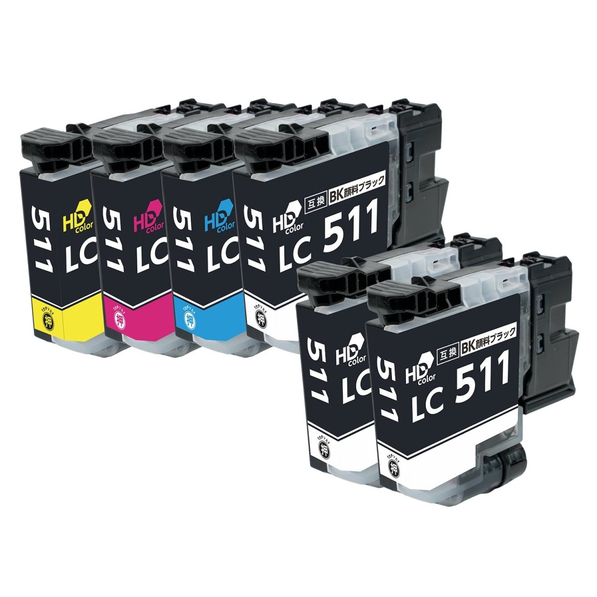 Brother LC511-4PK インクカートリッジ　2セット LC511-4PK 互換インク 4色セット｜ブラザー互換インク