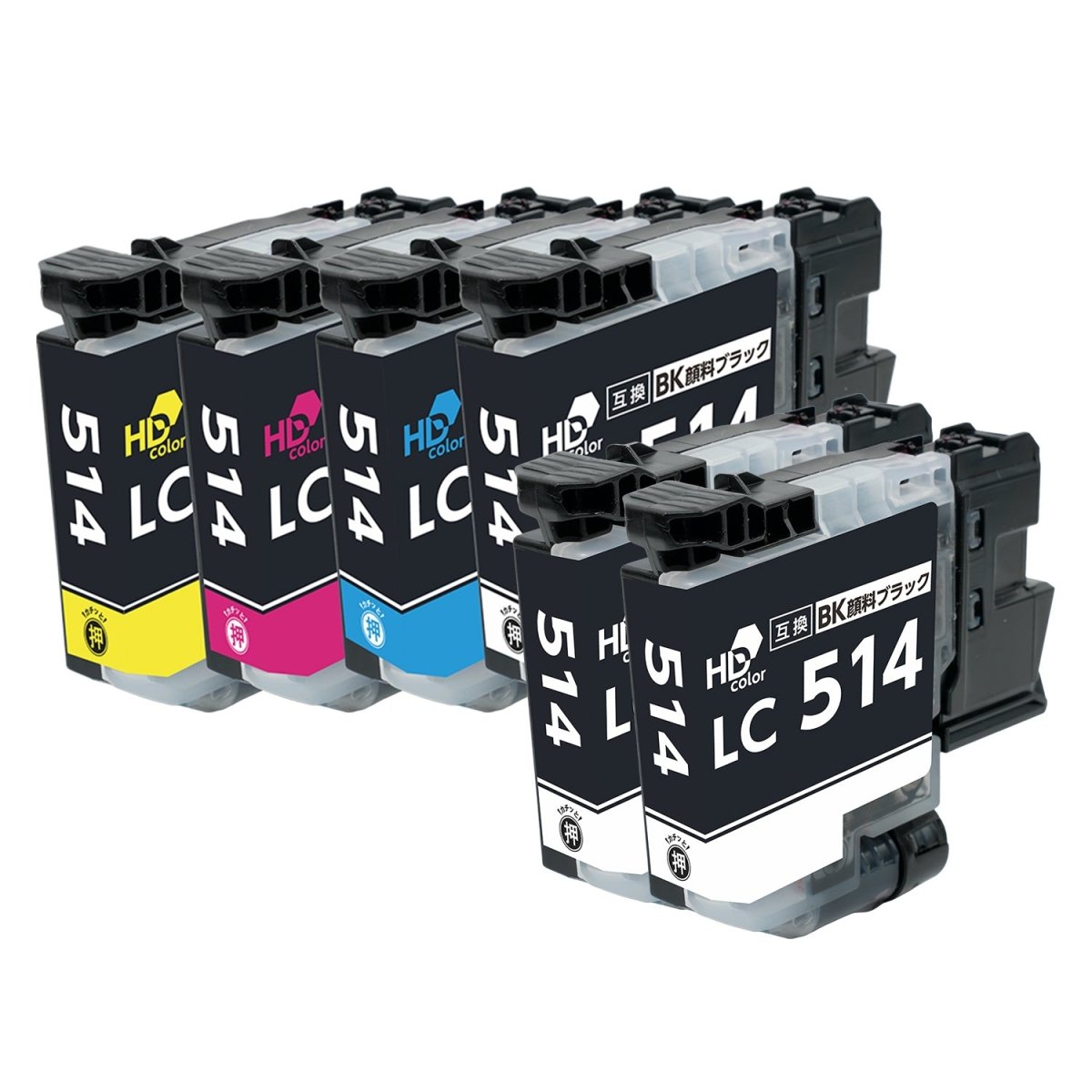 ブラザー用 LC514 互換インク 4色セット