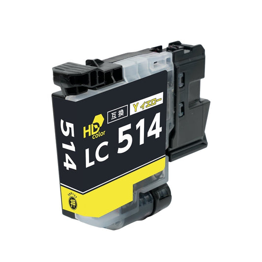 ブラザー用 LC514Y 互換インク イエロー