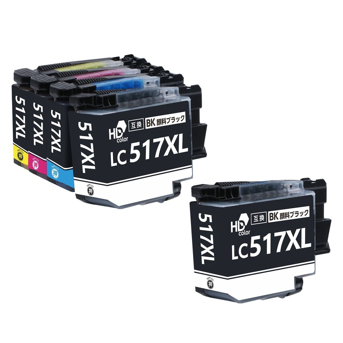 ブラザー用 LC517XL 互換インク 4色セット 大容量 – インクのチップス本店