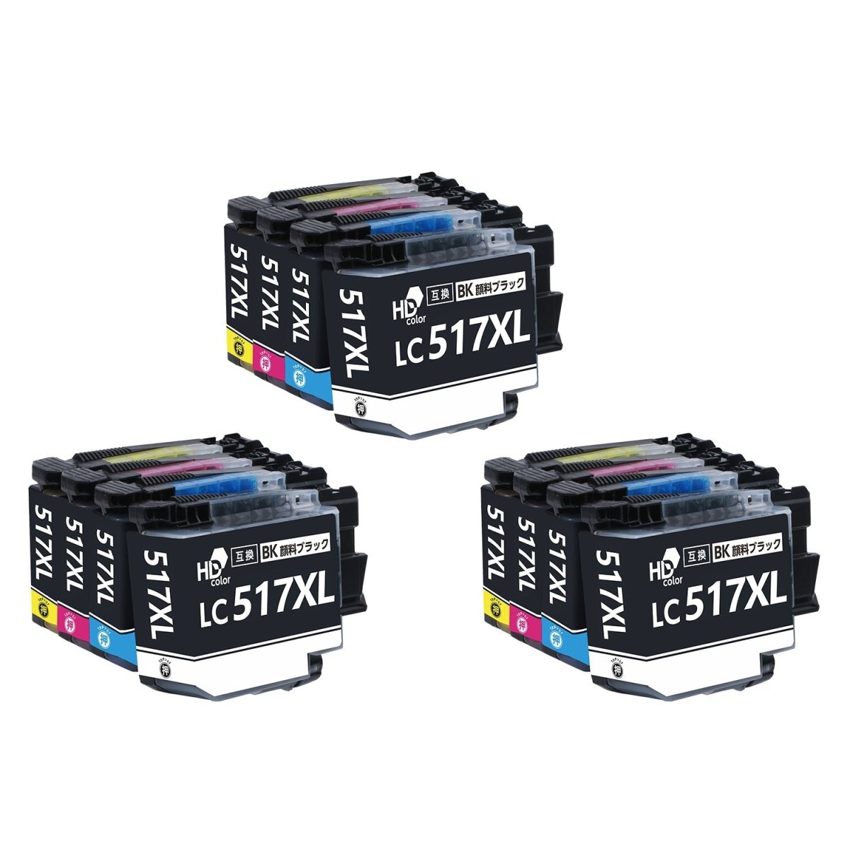 ブラザー用 LC517XL 互換インク 4色セット 大容量 – インクのチップス本店 ブラザー用 LC517XL 互換インク 4色セット 大容量 – インクのチップス本店